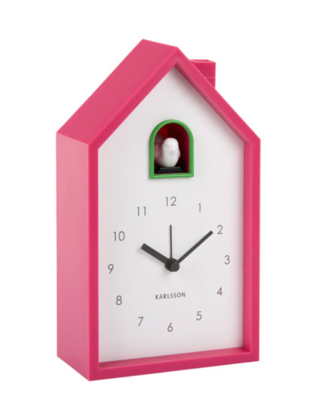 Orologio Da Tavolo Moderno A Cucù In ABS Fucsia