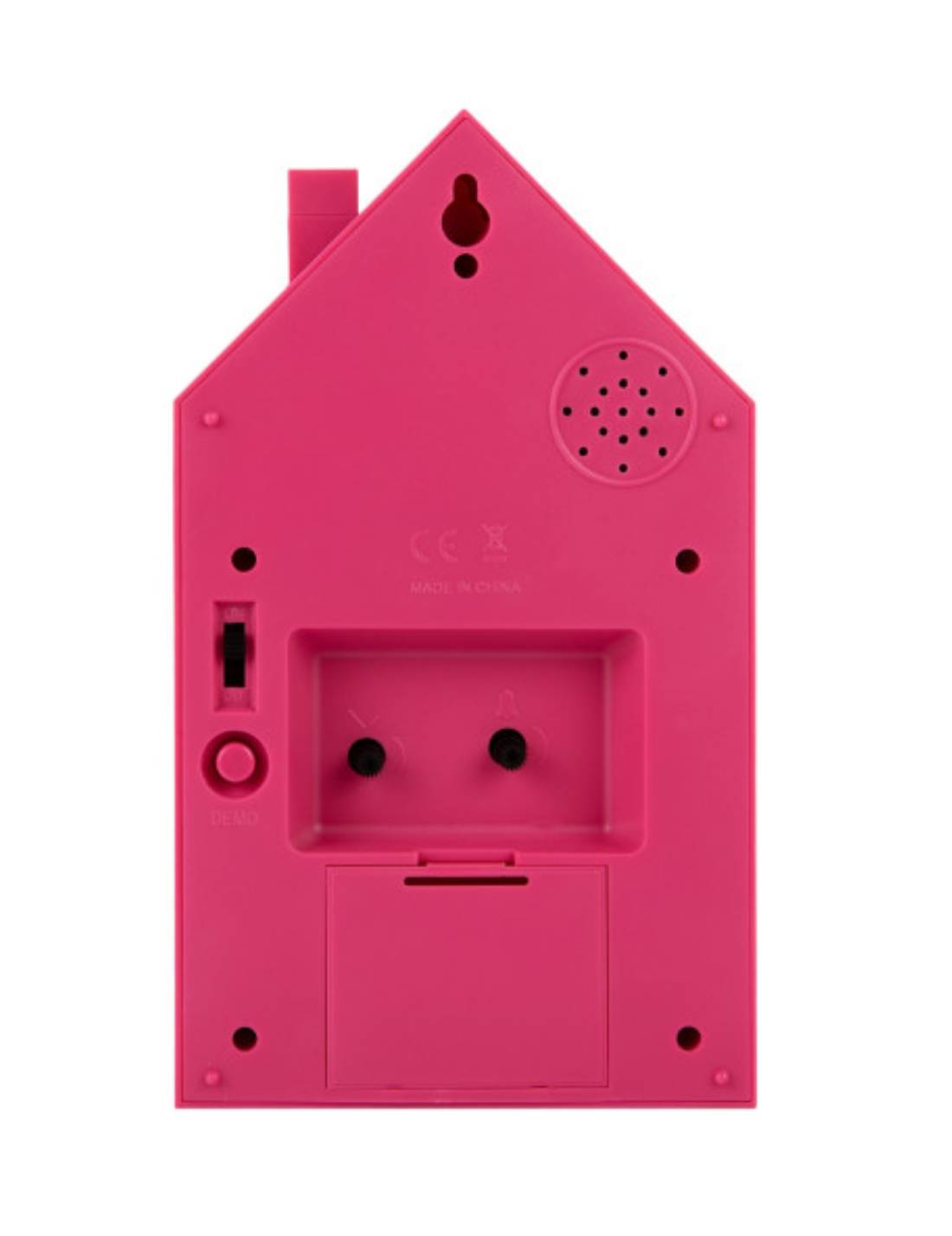 Orologio Da Tavolo Moderno A Cucù In ABS Fucsia