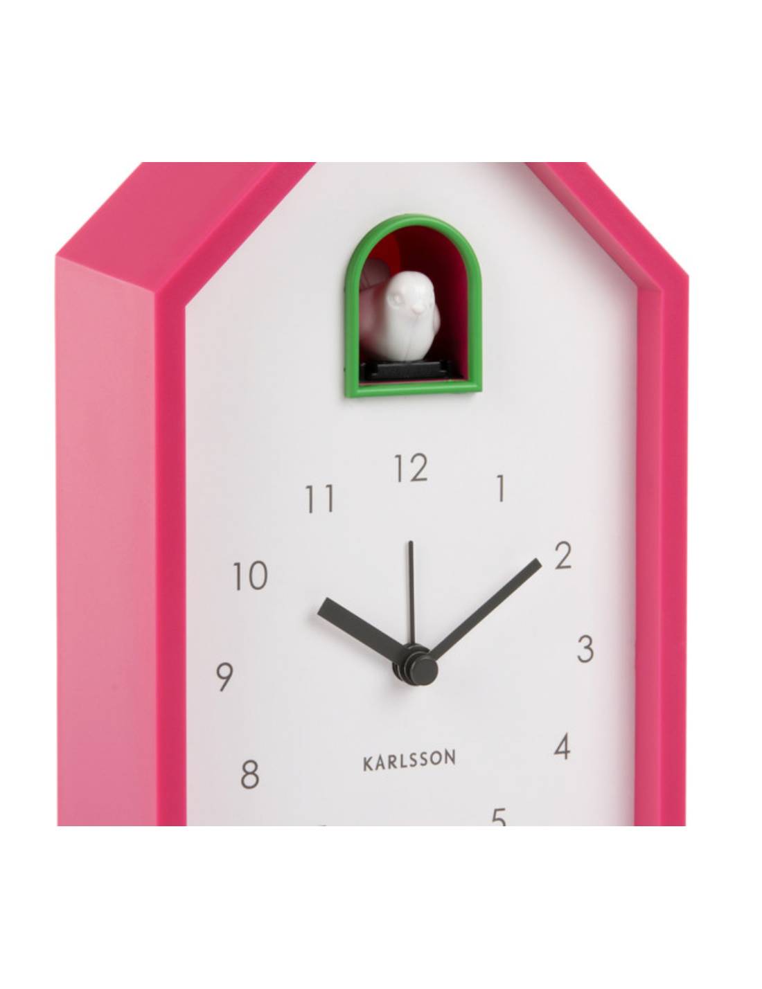 Orologio Da Tavolo Moderno A Cucù In ABS Fucsia