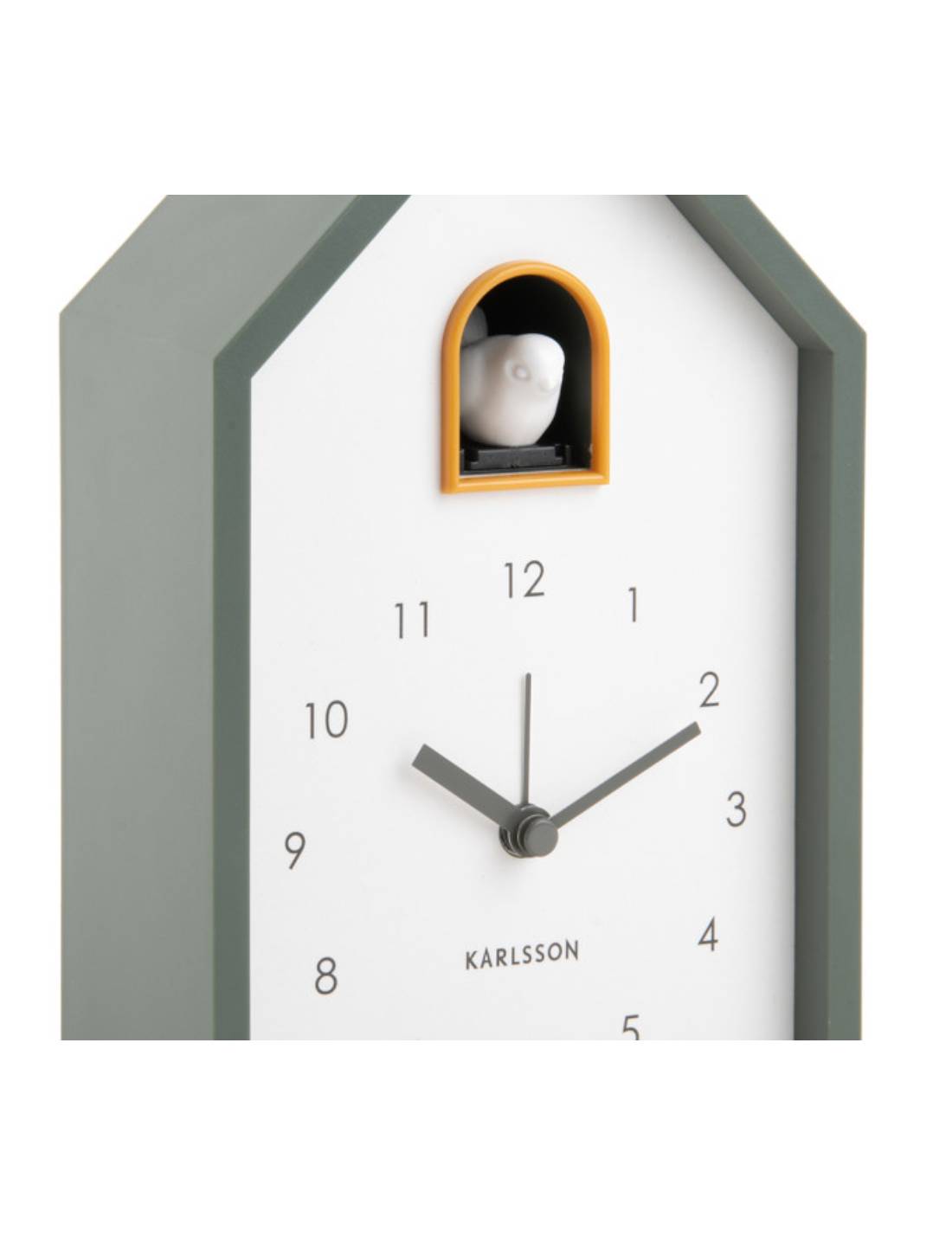 Orologio Da Tavolo Moderno A Cucù In ABS Verde Giungla