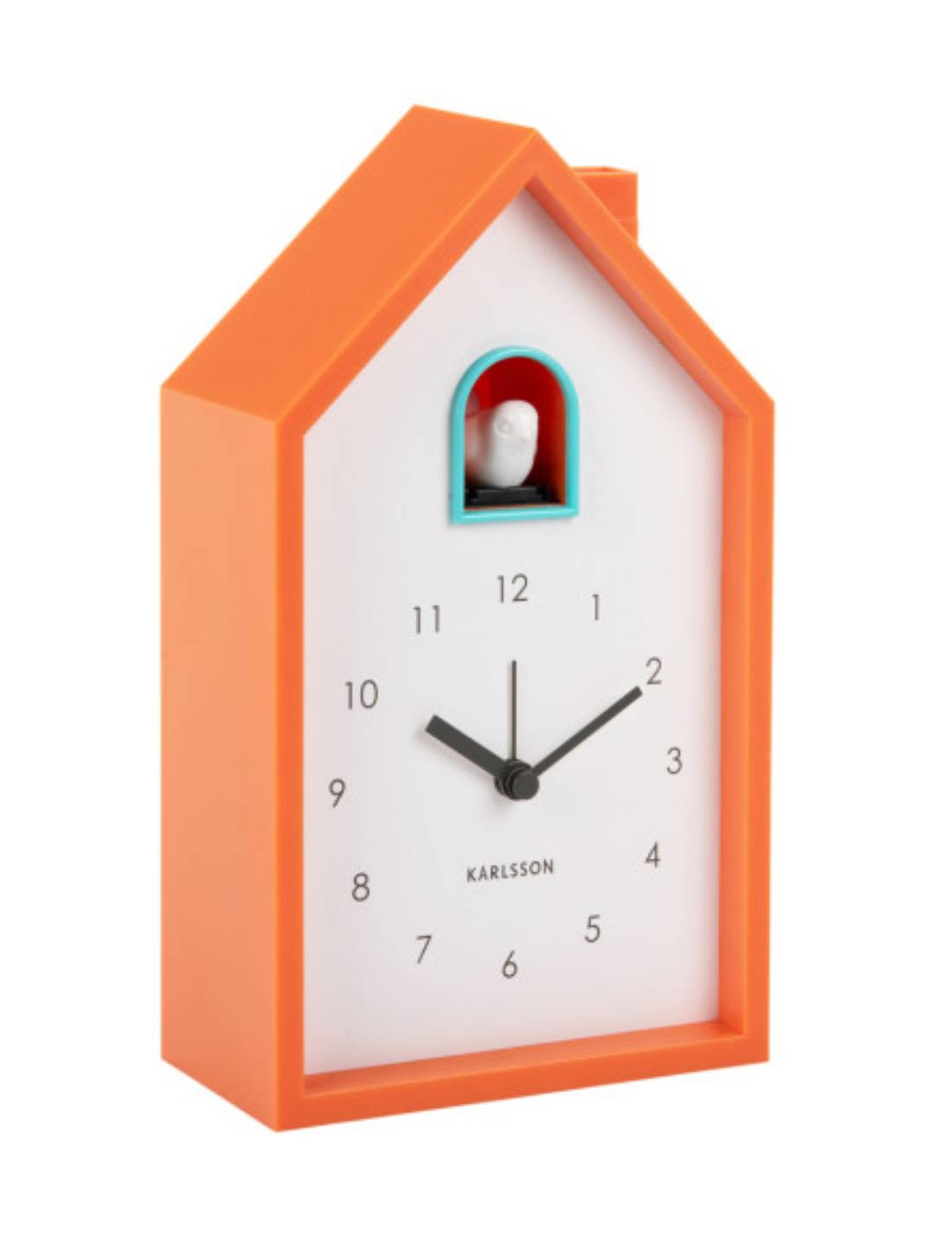 Orologio Da Tavolo Moderno A Cucù In ABS Arancione