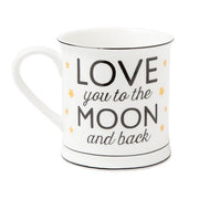 Tazza Love You To The Moon And Back Golden Stars