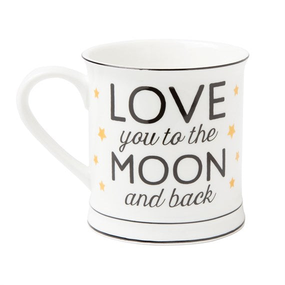 Tazza Love You To The Moon And Back Golden Stars