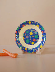 Rice Piatto Fondo Per Bambini Melamina Galassia 20cm