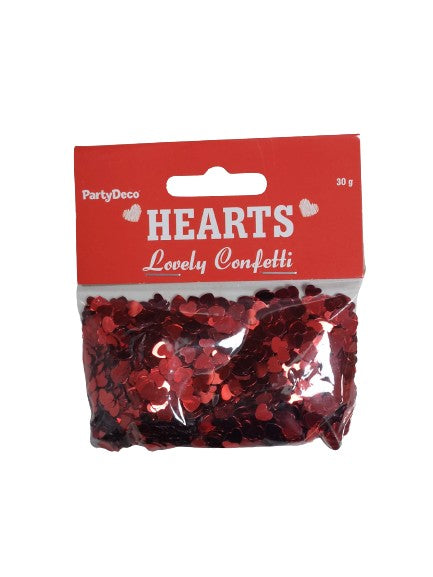 Confezione Coriandoli A Cuore San Valentino 30g