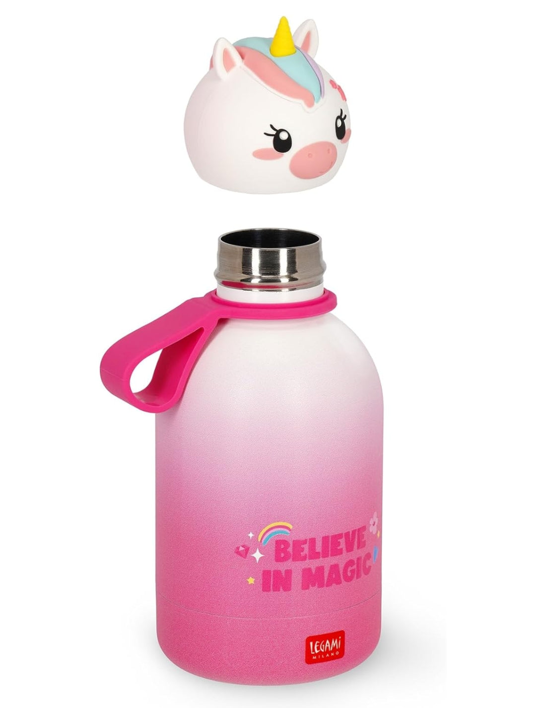 Borraccia Termica In Acciaio Inox Per Bambini Hot And Cold BFF Unicorno Legami 310ml