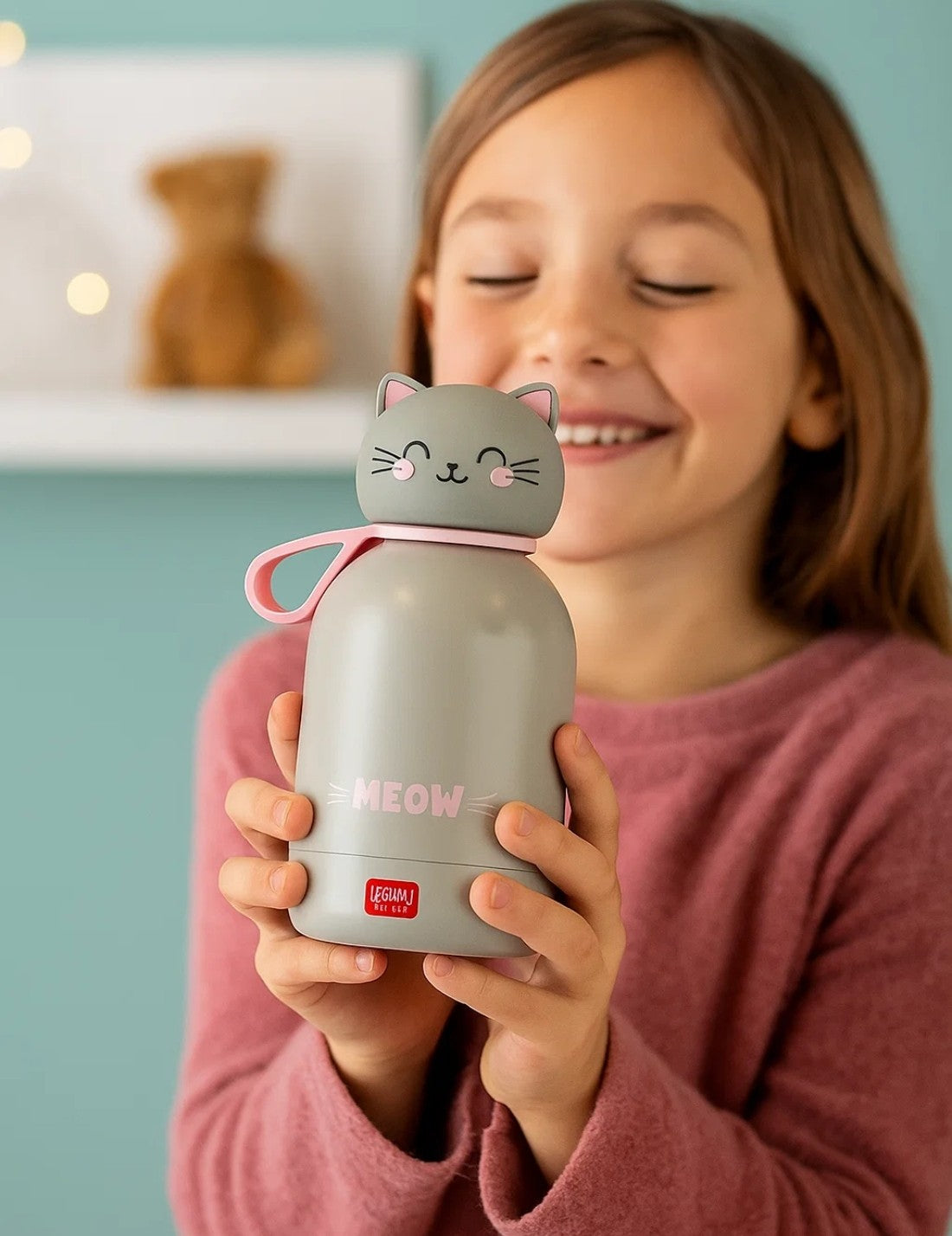 Borraccia Termica In Acciaio Inox Per Bambini Hot And Cold BFF Gatto Legami 310ml