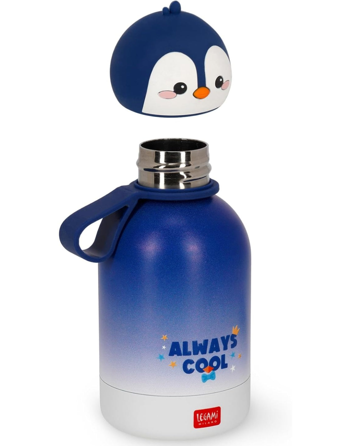 Borraccia Termica In Acciaio Inox Per Bambini Hot And Cold BFF Pinguino Legami 310ml