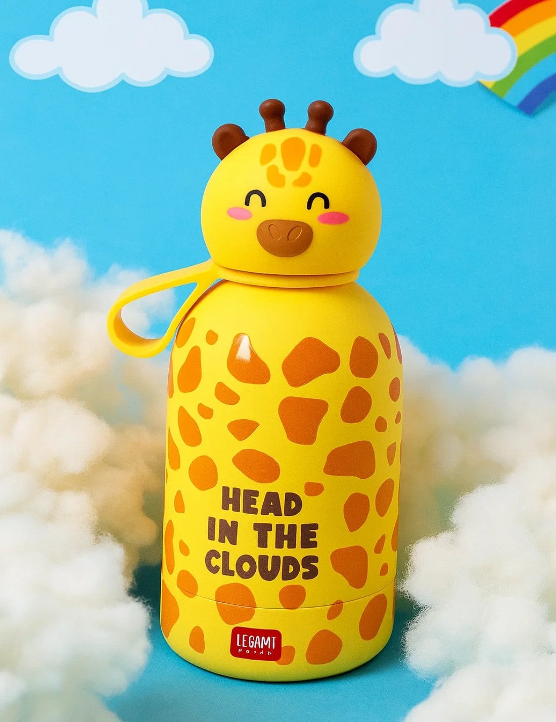 Borraccia Termica In Acciaio Inox Per Bambini Hot And Cold BFF Giraffa Legami 310ml