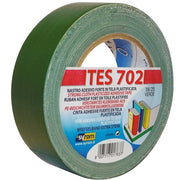 Nastro Adesivo Telato Scotch Plastificato Verde 38x25m Syrom
