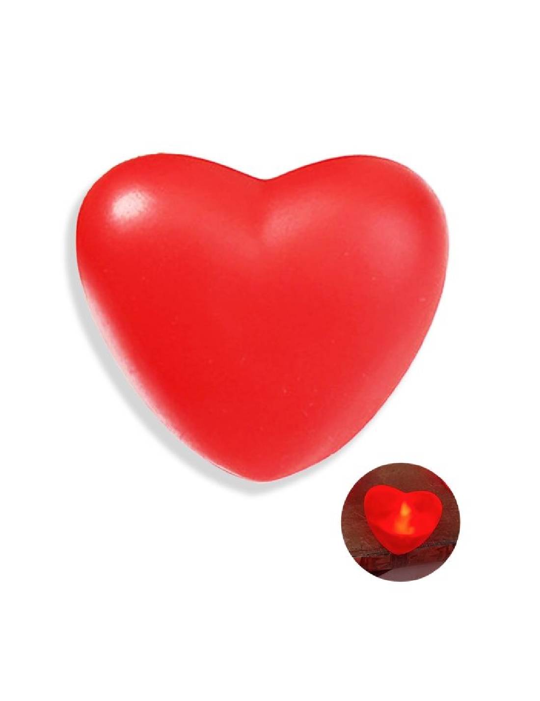 Cuore Luminoso San Valentino 14cm