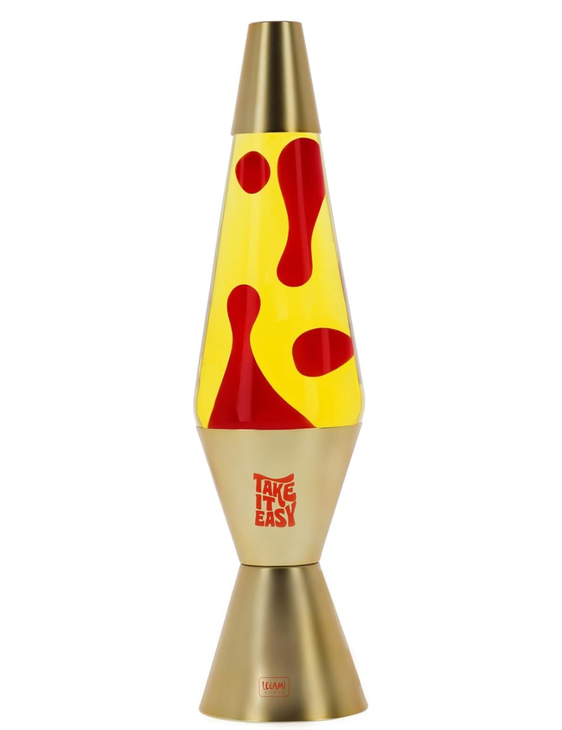 Lampada Lava Magmastic Oro Legami