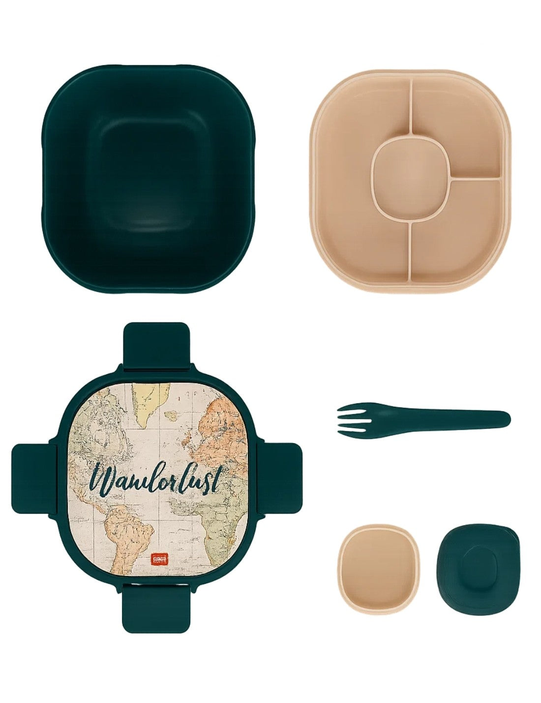 Contenitore Porta Pranzo Travel Wanderlust Legami 1,7lt
