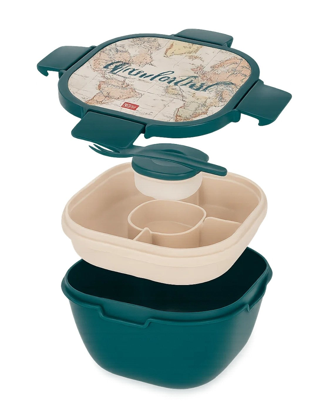 Contenitore Porta Pranzo Travel Wanderlust Legami 1,7lt