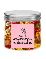 Varzilicious Barattolo Caramelle Haribo Sposi PersonaIizzabile