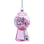 Addobbo Albero Di Natale Distributore Di Caramelle Rosa
