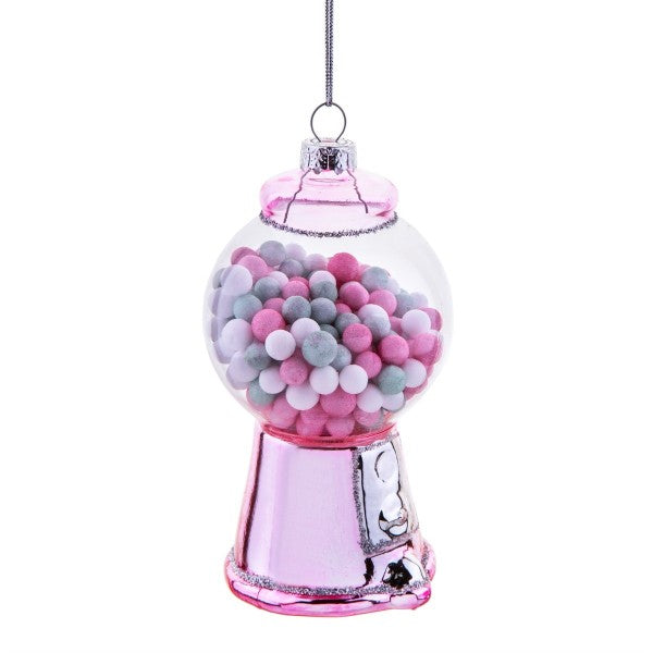 Addobbo Albero Di Natale Distributore Di Caramelle Rosa