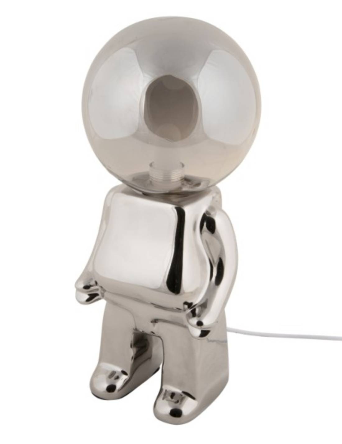 Lampada Da Tavolo In Ceramica Astronauta Ross LED 27cm
