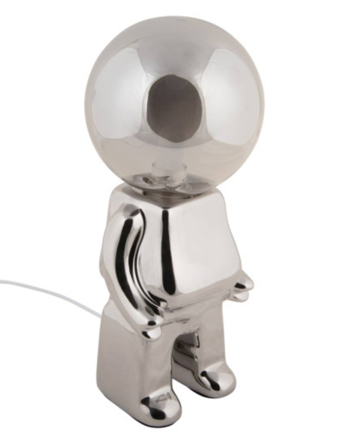 Lampada Da Tavolo In Ceramica Astronauta Ross LED 27cm