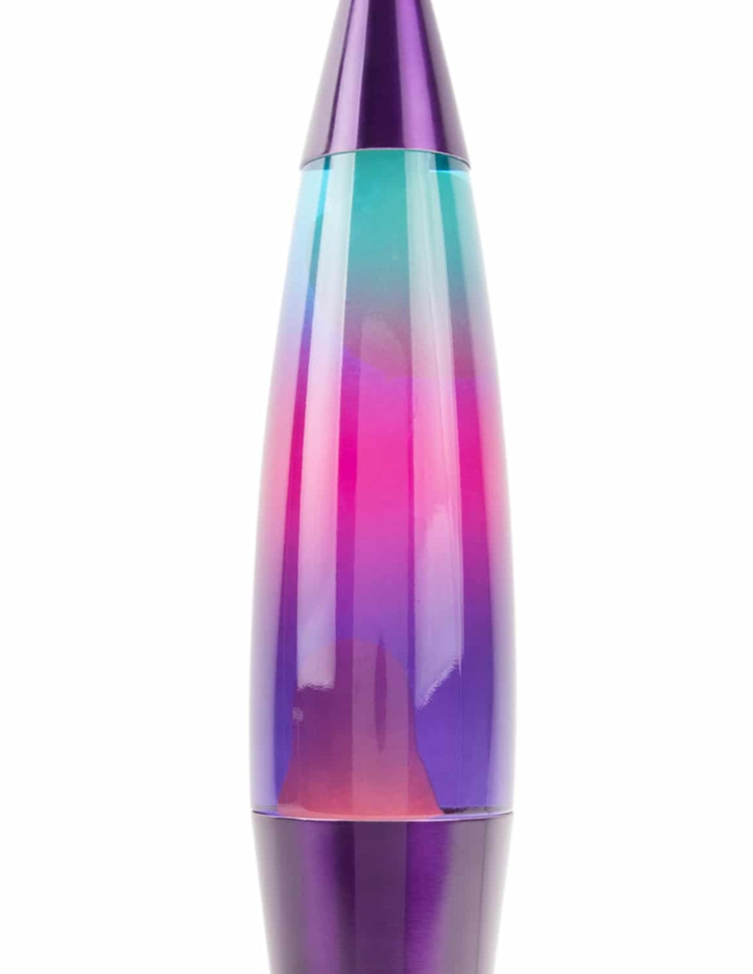 Lampada Da Tavolo A Lava Razzo Multicolore