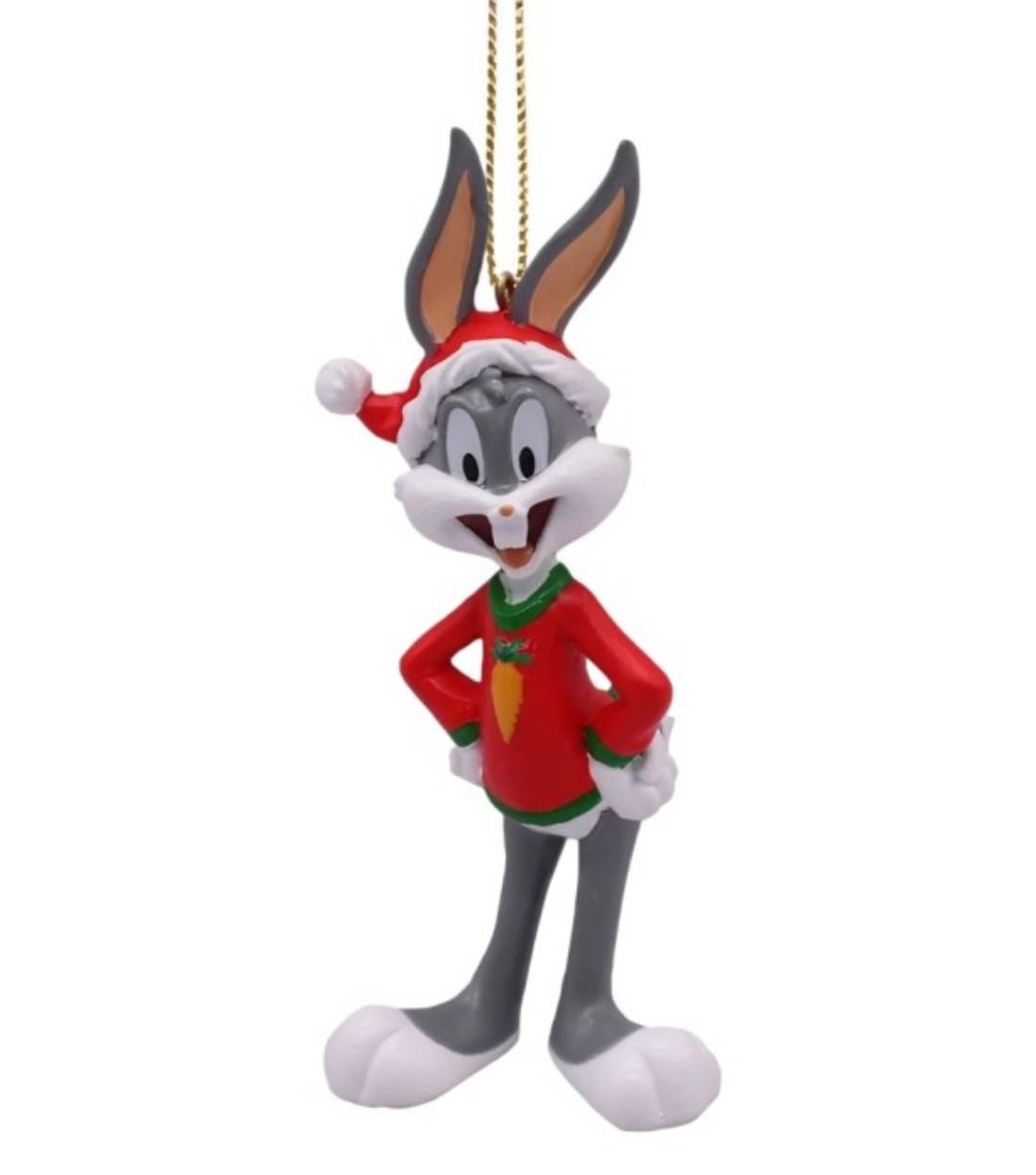 Addobbo Albero Di Natale Looney Tunes Bugs Bunny 11cm