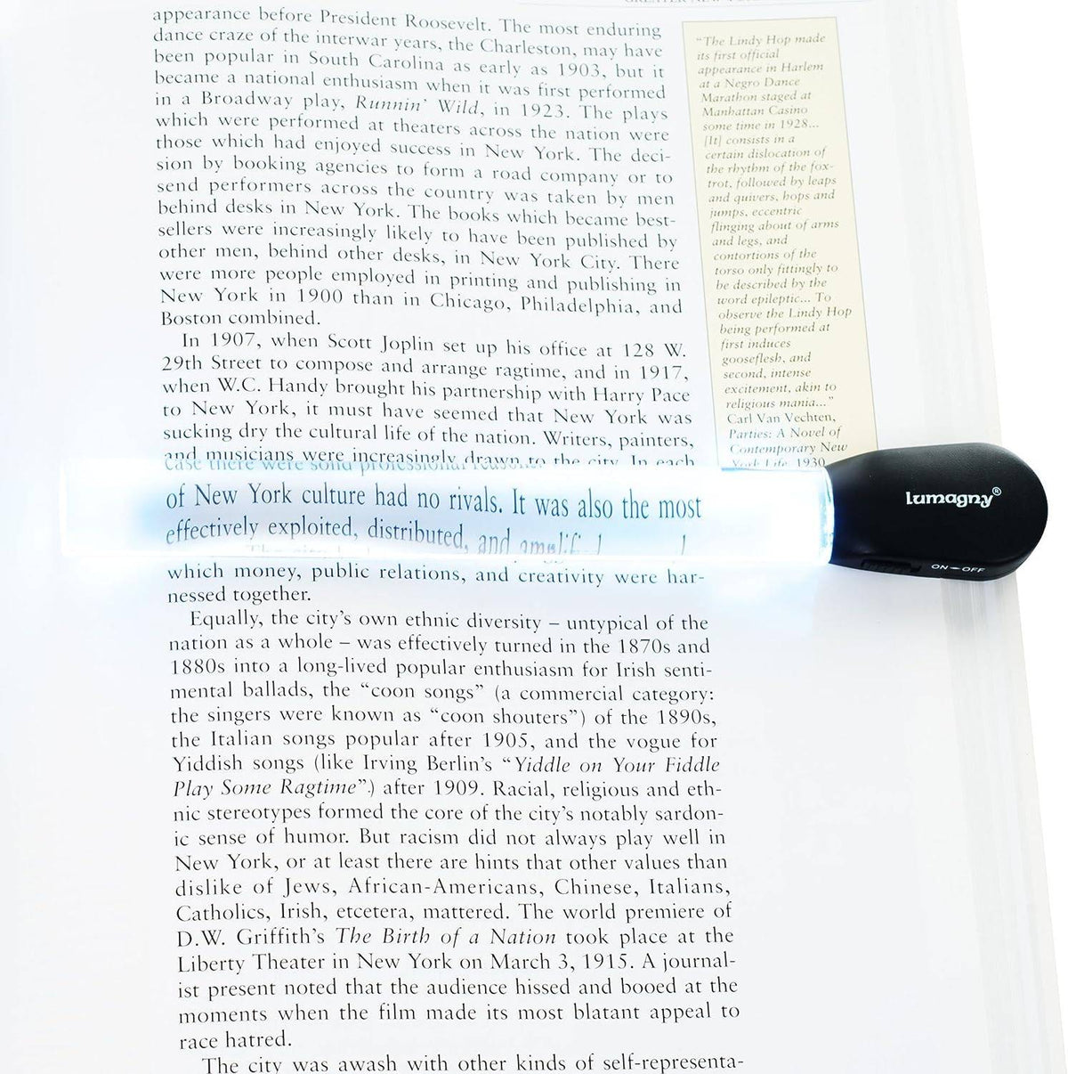 Lampada Da Lettura Multifunzione Con Lente Ingrandimento