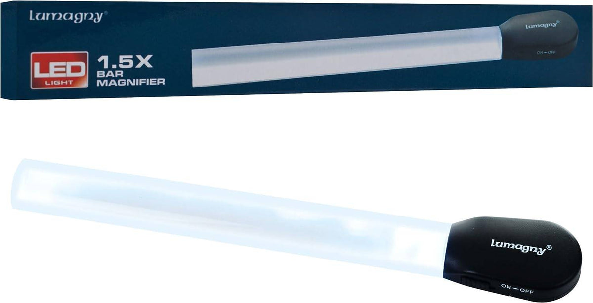 Lampada Da Lettura Multifunzione Con Lente Ingrandimento