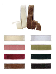 Nastro Deluxe In Velluto Con Lurex 25mm x 9mt