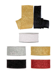 Nastro Deluxe In Velluto Con Lurex 63mm x 10mt