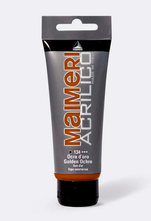Maimeri Vernice Acrilica Ocra D'oro 75ml