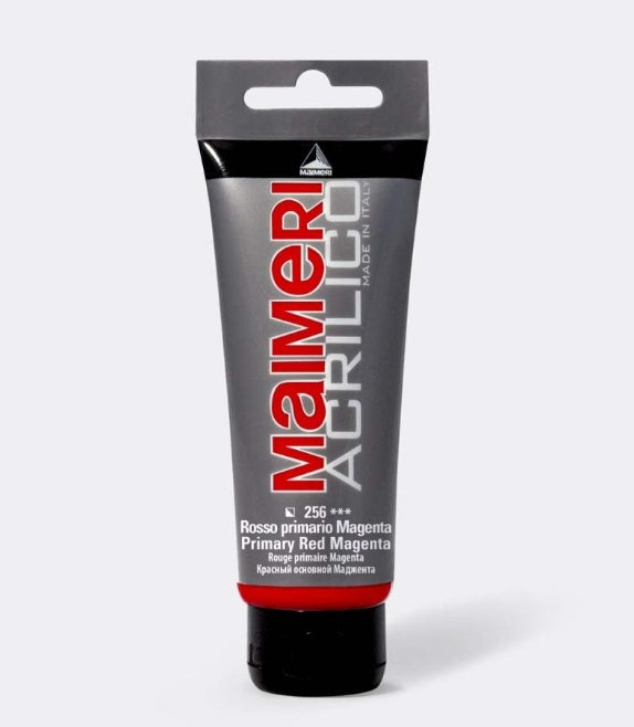 Maimeri Vernice Acrilica Rosso Primario Magenta 75ml