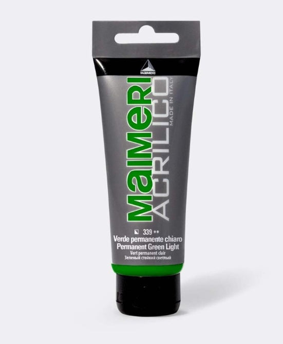 Maimeri Vernice Acrilica Verde Chiaro 75ml