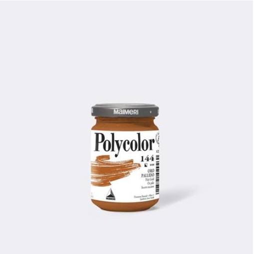 Polycolor 144 Maimeri Oro Pallido Tempera Vinilica 140ml