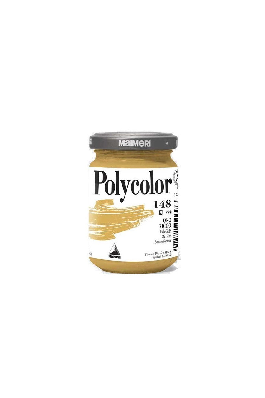 Polycolor 148 Maimeri Oro Ricco Tempera Vinilica 140ml