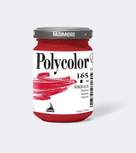 Maimeri Polycolor 165 Bordeaux Tempera Vinilica 140ml