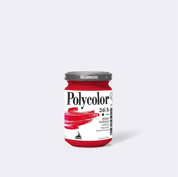Polycolor 263 Maimeri Rosso Sandalo Tempera Vinilica 140ml
