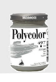 Polycolor 497 Maimeri Acciaio Tempera Vinilica 140ml