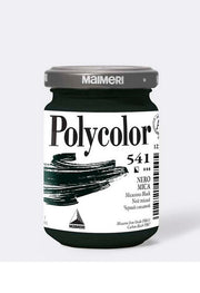 Polycolor 541 Maimeri Nero Mica Tempera Vinilica 140ml
