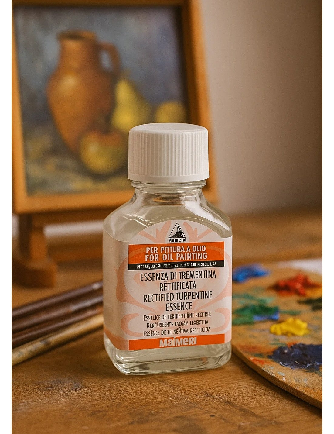 Solvente Essenza Trementina Rettificata Per Pittura A Olio Maimeri 75ml