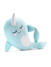 Cuscino Peluche Narvalo Unicorno Del Mare 51cm