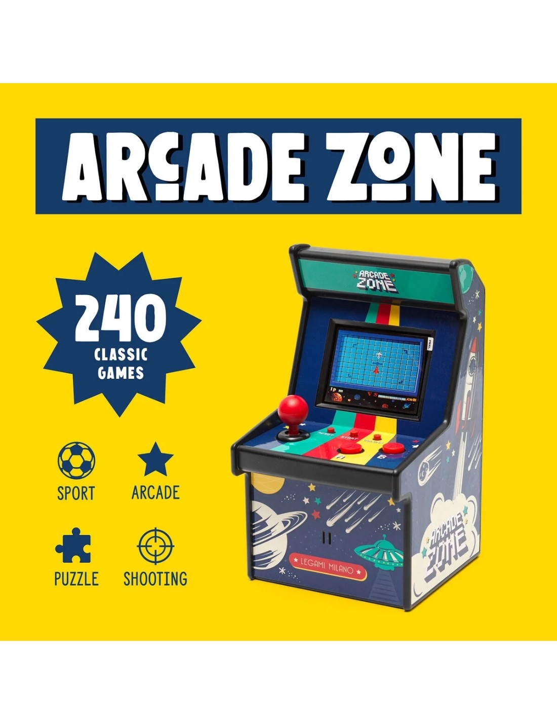 Mini Videogioco Arcade Zone Space Legami