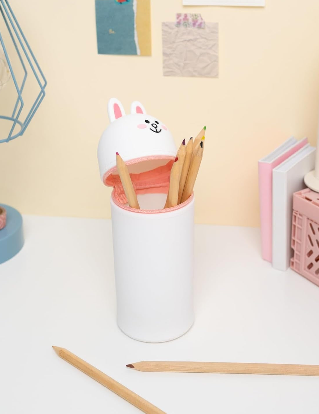 Portapenne In Silicone Line Friends Cony Coniglio 3D