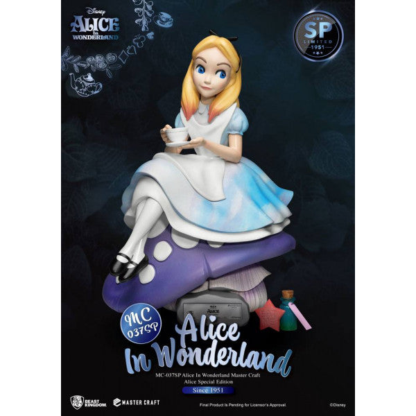 Statuina Alice Nel Paese Delle Meraviglie Edizione Limitata 36cm
