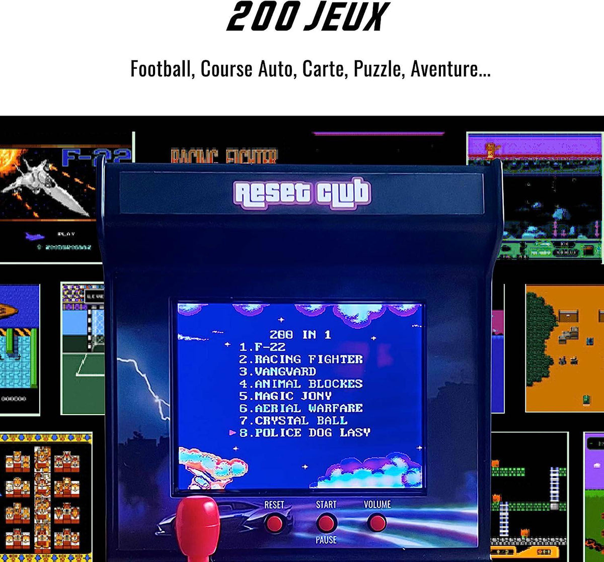 Mini Console de Jeux Retro
