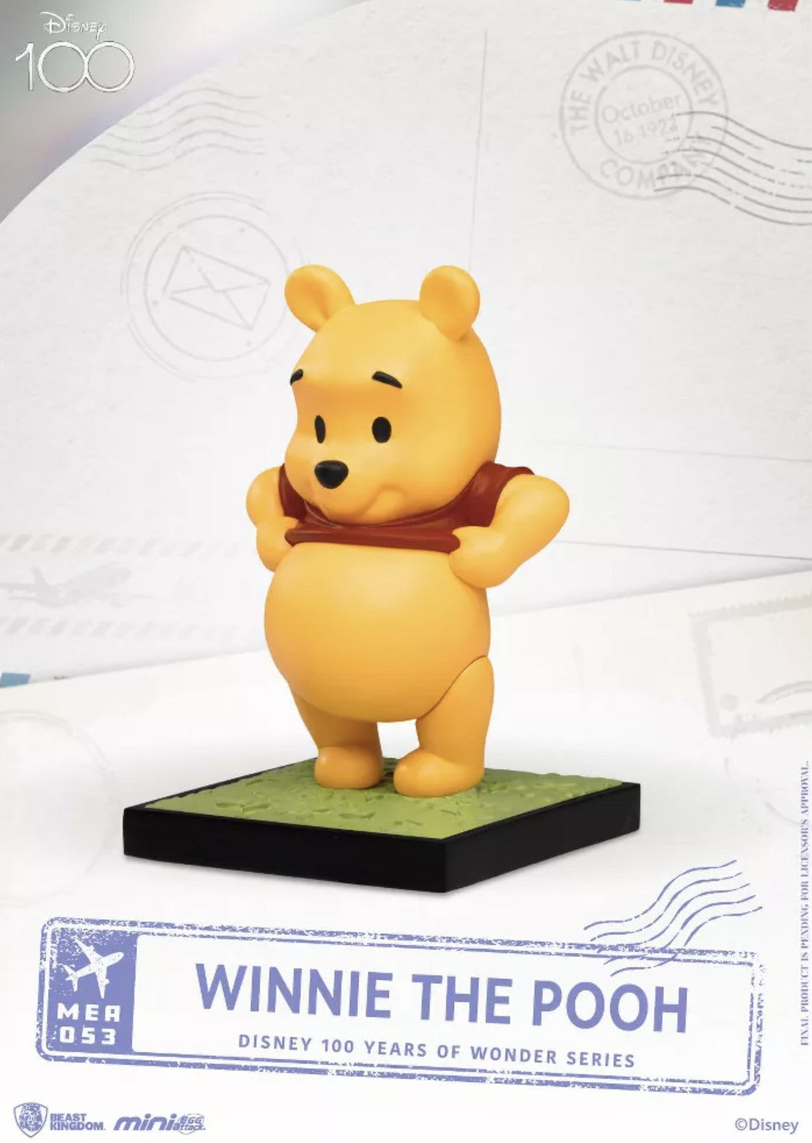 Figura Mini Egg Attack Disney Winnie The Pooh 100 Anniversario