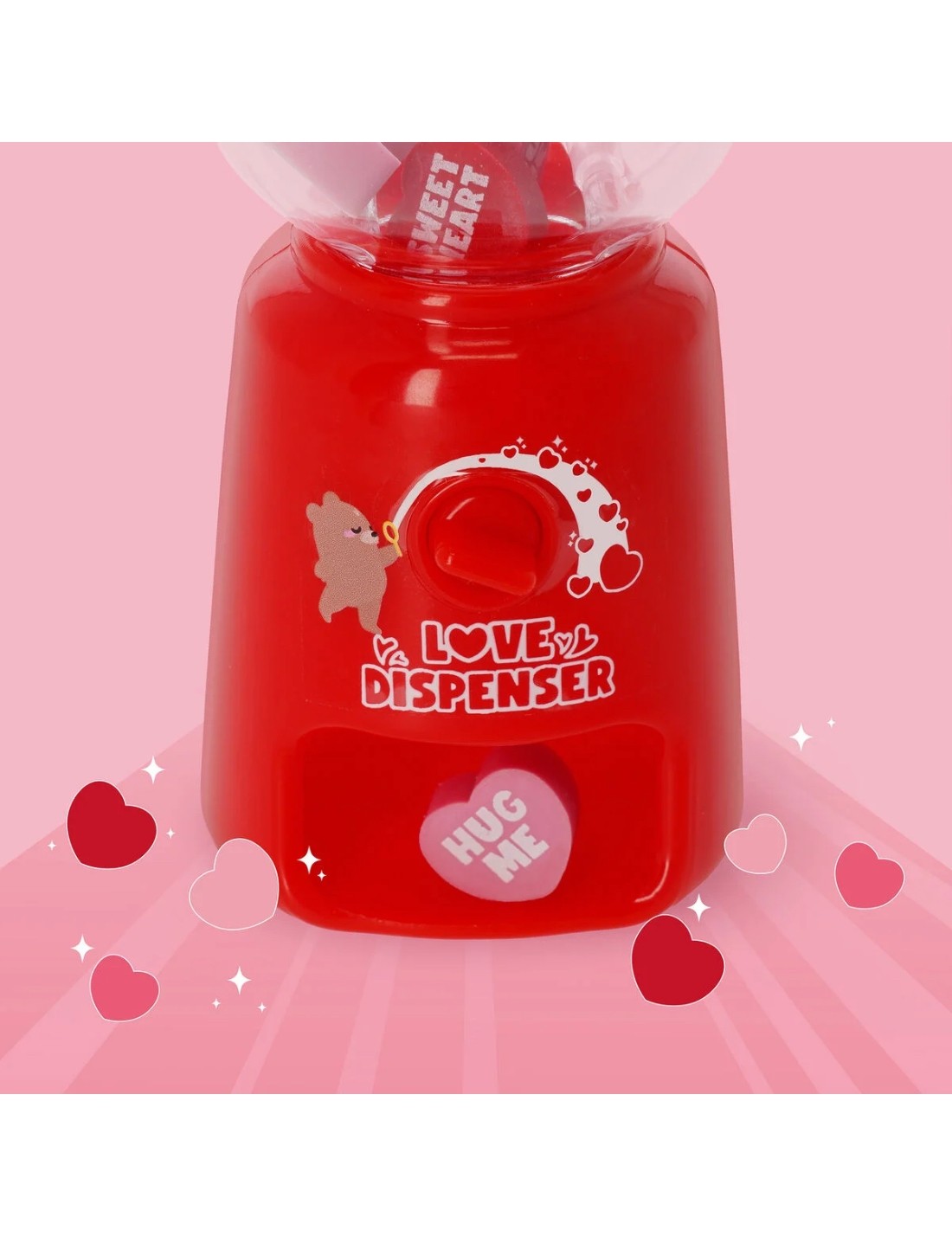 Mini Distributore Gomme Love Per Cancellare Legami