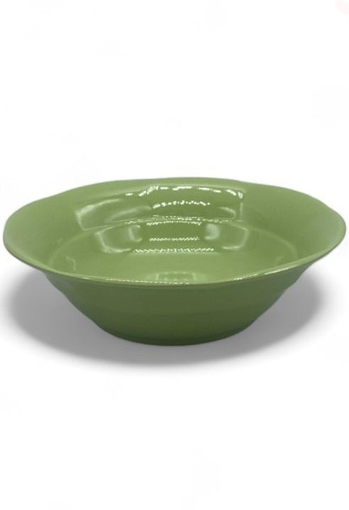 Rice Piatto Fondo Zuppa Melamina Verde 19cm