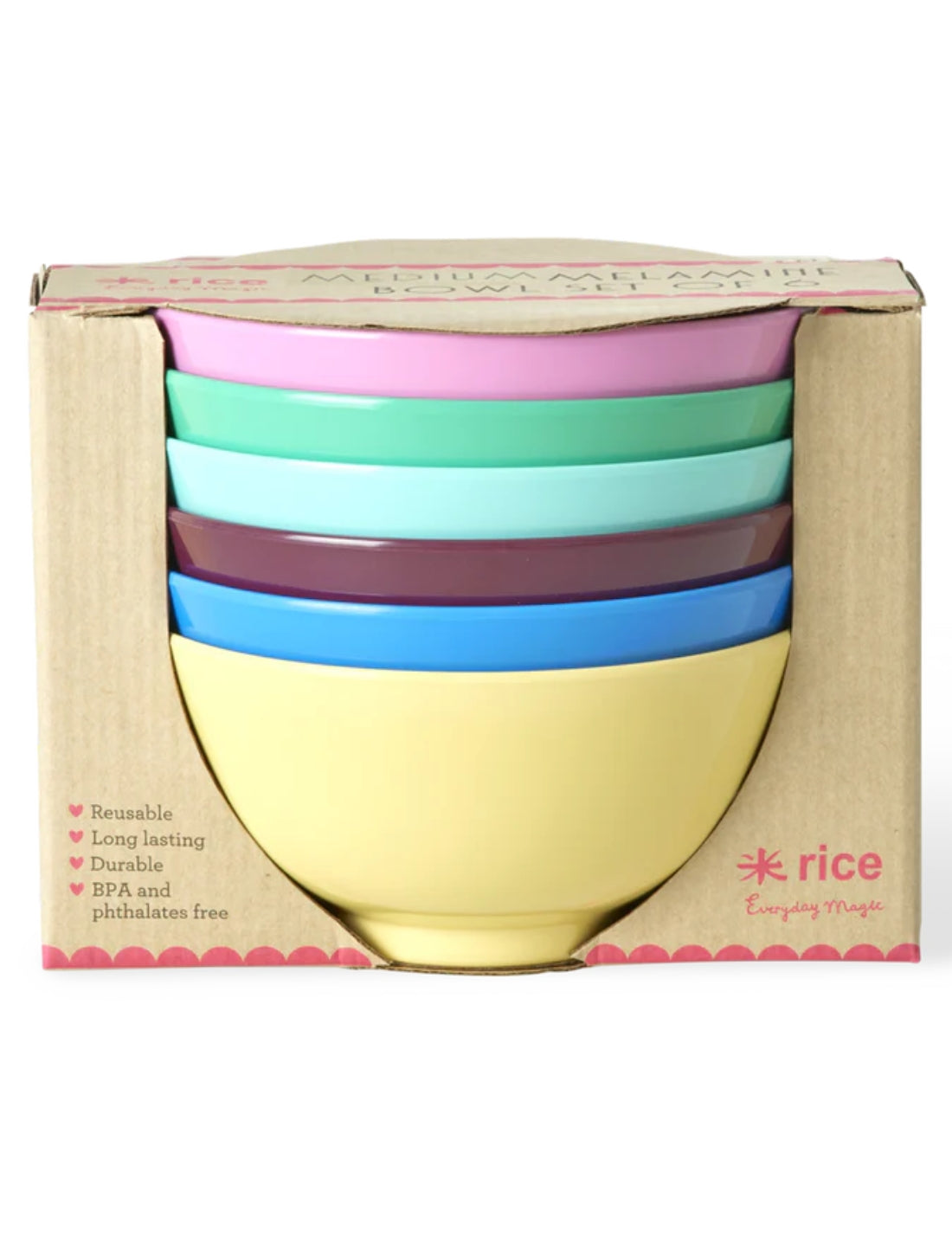 Rice Ciotola In Melamina Show Your True Colors 15cm