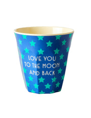Rice Tazzina Melamina Espresso Love You To The Moon And Back