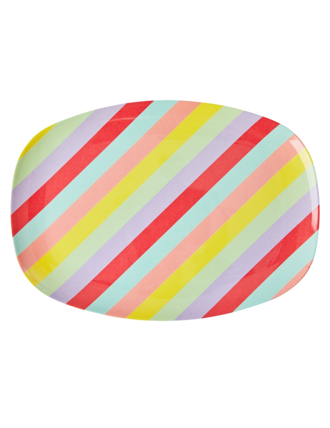 Rice Piatto Piano Grande Rettangolare Summer Rush 30cm
